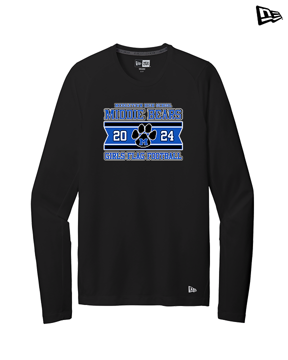 Middletown HS Girls Flag Football Stamp - New Era Performance Long Sleeve
