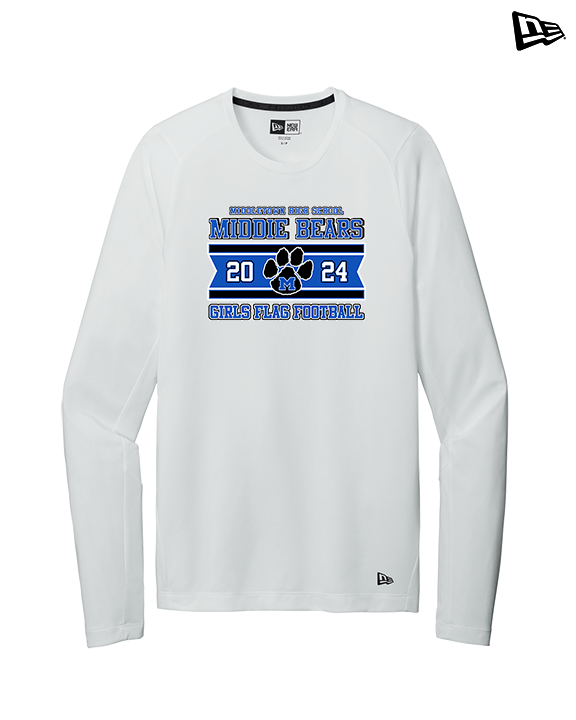 Middletown HS Girls Flag Football Stamp - New Era Performance Long Sleeve