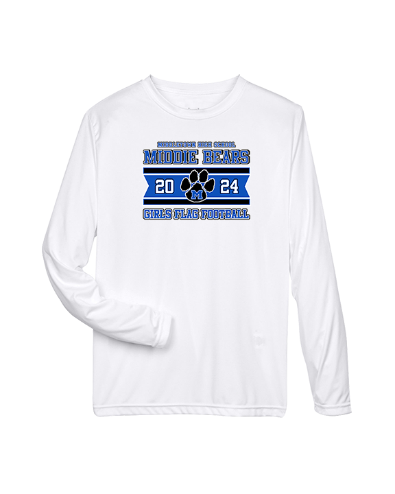 Middletown HS Girls Flag Football Stamp - Performance Longsleeve