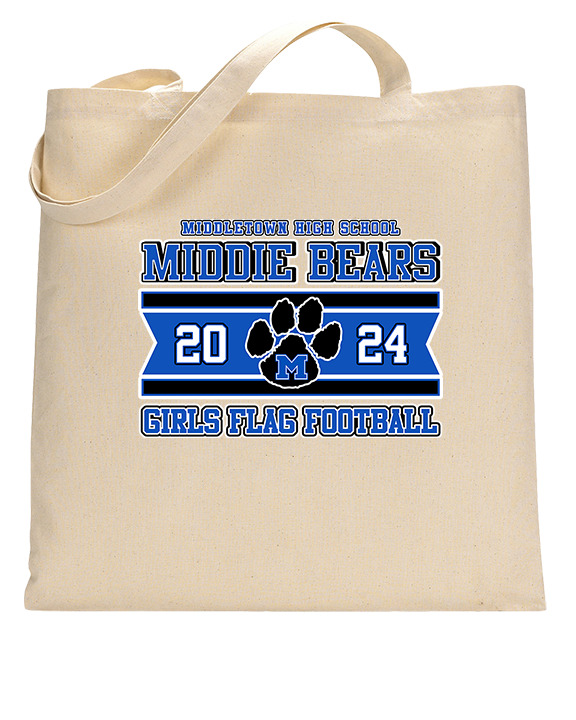 Middletown HS Girls Flag Football Stamp - Tote