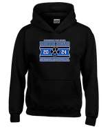 Middletown HS Girls Flag Football Stamp - Unisex Hoodie