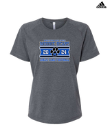 Middletown HS Girls Flag Football Stamp - Womens Adidas Performance Shirt
