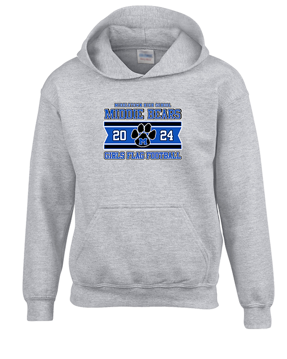 Middletown HS Girls Flag Football Stamp - Youth Hoodie