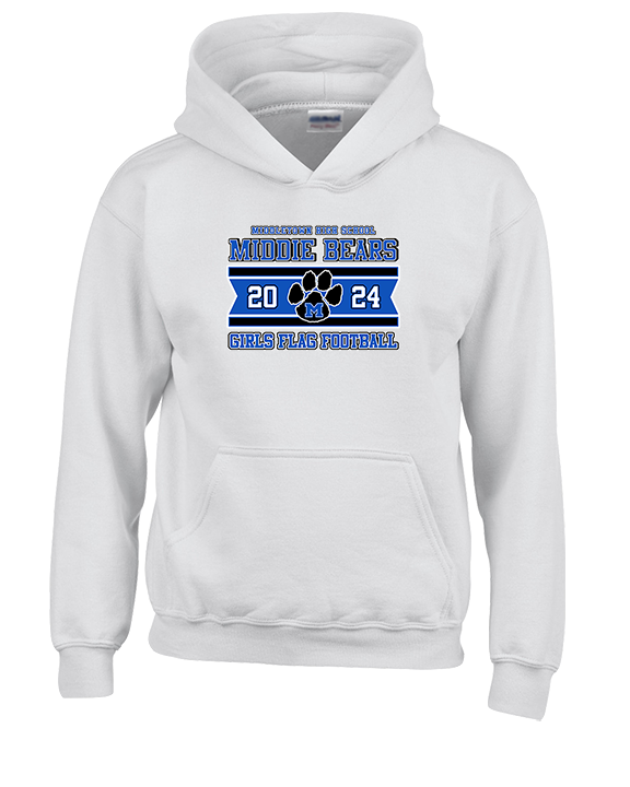 Middletown HS Girls Flag Football Stamp - Youth Hoodie