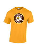 Mililani HS Girls Soccer Custom Soccer Ball 01 - Cotton T-Shirt