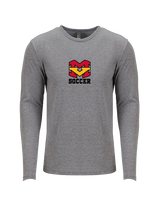 Mission Viejo HS Boys Soccer C1 - Tri-Blend Long Sleeve