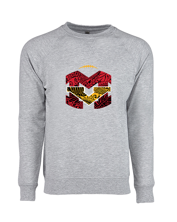 Mission Viejo HS Football Hawaiian MV - Crewneck Sweatshirt
