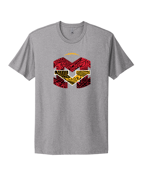 Mission Viejo HS Football Hawaiian MV - Mens Select Cotton T-Shirt