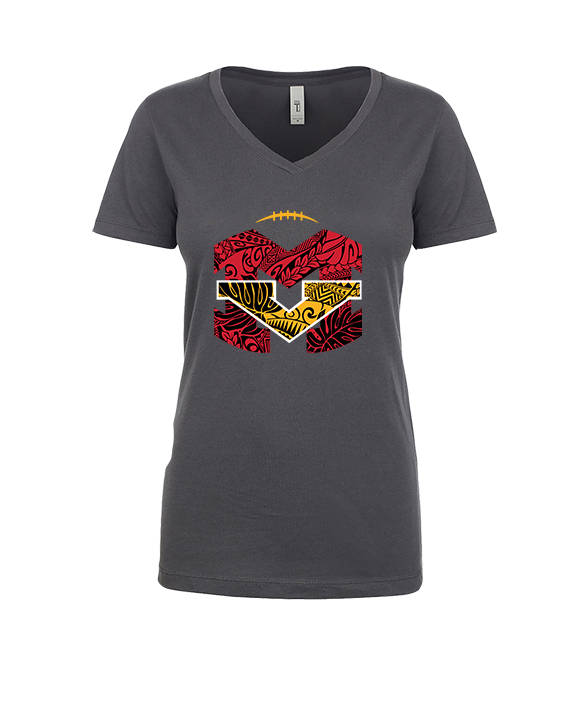 Mission Viejo HS Football Hawaiian MV - Womens Vneck