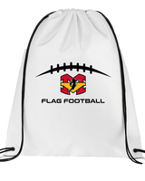 Mission Viejo HS Girls Flag Football C4 - Drawstring Bag