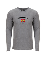 Mission Viejo HS Girls Flag Football C4 - Tri-Blend Long Sleeve