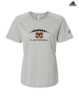 Mission Viejo HS Girls Flag Football C4 - Womens Adidas Performance Shirt