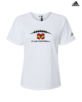 Mission Viejo HS Girls Flag Football C4 - Womens Adidas Performance Shirt