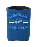 Monticello HS Basketball Curve - Koozie
