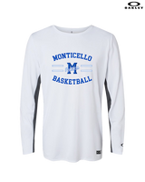 Monticello HS Basketball Curve - Mens Oakley Longsleeve