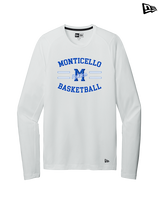 Monticello HS Basketball Curve - New Era Performance Long Sleeve