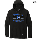 Monticello HS Basketball Curve - New Era Tri-Blend Hoodie