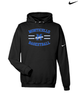 Monticello HS Basketball Curve - Nike Club Fleece Hoodie