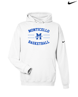 Monticello HS Basketball Curve - Nike Club Fleece Hoodie