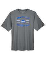 Monticello HS Basketball Curve - Performance Shirt