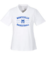Monticello HS Basketball Curve - Womens Performance Shirt
