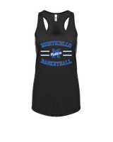 Monticello HS Basketball Curve - Womens Tank Top