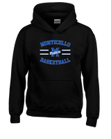 Monticello HS Basketball Curve - Youth Hoodie