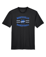 Monticello HS Basketball Curve - Youth Performance Shirt