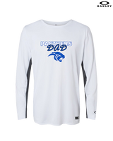 Monticello HS Basketball Dad - Mens Oakley Longsleeve