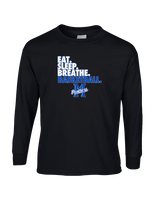 Monticello HS Basketball Eat Sleep - Cotton Longsleeve