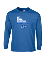 Monticello HS Basketball Eat Sleep - Cotton Longsleeve