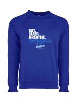 Monticello HS Basketball Eat Sleep - Crewneck Sweatshirt