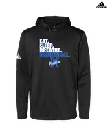 Monticello HS Basketball Eat Sleep - Mens Adidas Hoodie