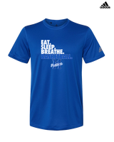 Monticello HS Basketball Eat Sleep - Mens Adidas Performance Shirt