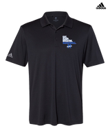 Monticello HS Basketball Eat Sleep - Mens Adidas Polo