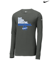 Monticello HS Basketball Eat Sleep - Mens Nike Longsleeve