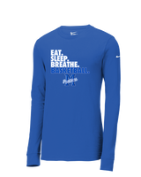 Monticello HS Basketball Eat Sleep - Mens Nike Longsleeve