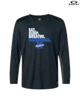 Monticello HS Basketball Eat Sleep - Mens Oakley Longsleeve