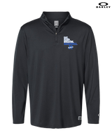 Monticello HS Basketball Eat Sleep - Mens Oakley Quarter Zip