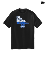Monticello HS Basketball Eat Sleep - New Era Performance Shirt
