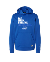 Monticello HS Basketball Eat Sleep - Oakley Performance Hoodie