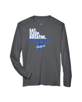 Monticello HS Basketball Eat Sleep - Performance Longsleeve