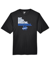 Monticello HS Basketball Eat Sleep - Performance Shirt