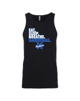 Monticello HS Basketball Eat Sleep - Tank Top