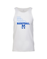 Monticello HS Basketball Eat Sleep - Tank Top