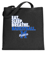 Monticello HS Basketball Eat Sleep - Tote