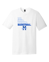 Monticello HS Basketball Eat Sleep - Tri-Blend Shirt