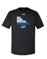 Monticello HS Basketball Eat Sleep - Under Armour Mens Team Tech T-Shirt