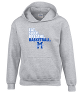 Monticello HS Basketball Eat Sleep - Unisex Hoodie