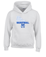 Monticello HS Basketball Eat Sleep - Unisex Hoodie